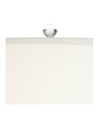 Lana Modern Crystal Table Lamp 38.5" Tall White Shade