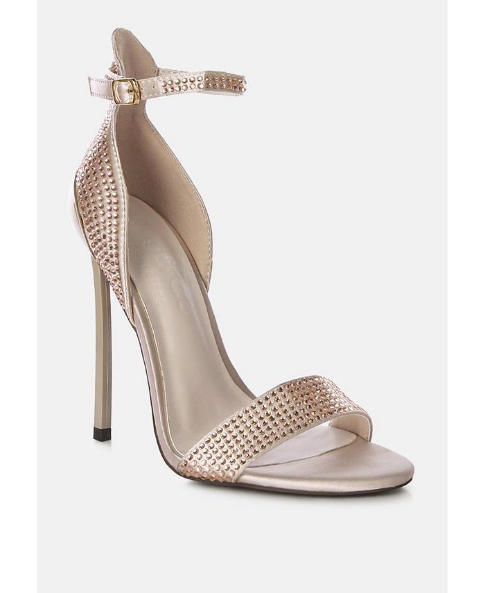Macy's hotsell rhinestone sandals