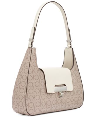 Becky Signature Turnlock Shoulder Bag