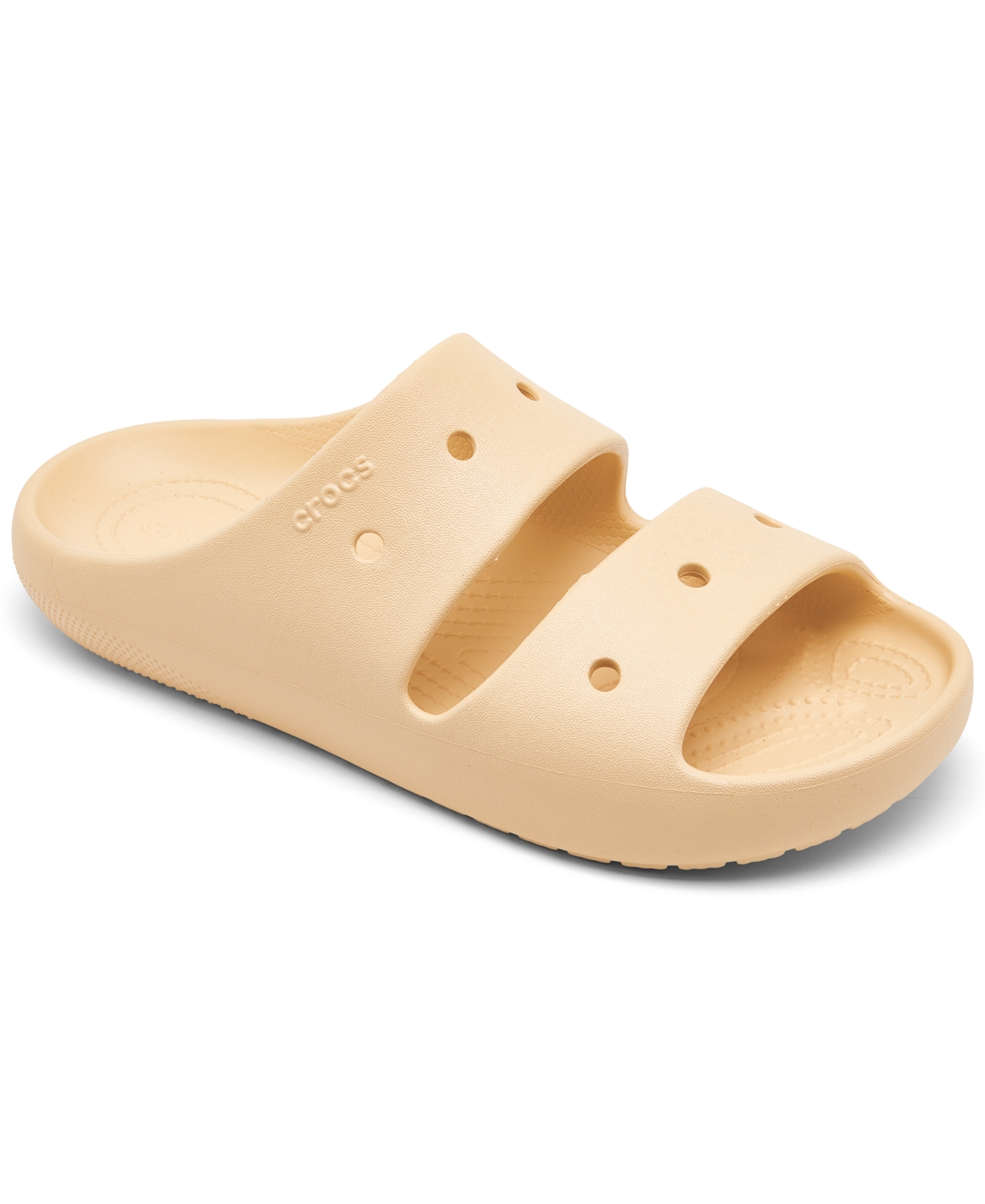 Crocs Men's And Women's 2.0 Classic Slide Sandals From Finish Line In Black