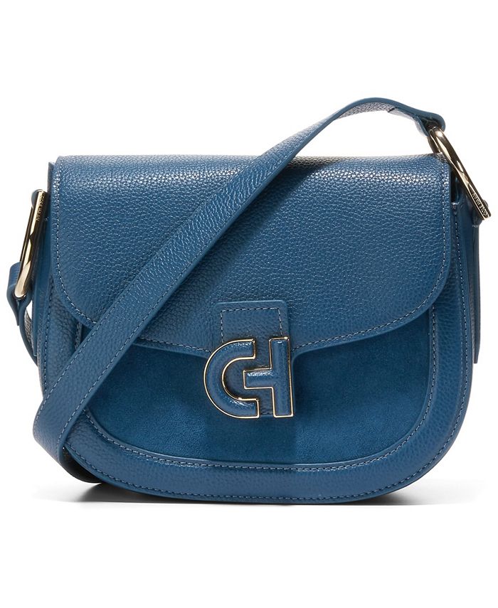 Women's Stylish Shoulder Bag - Mini Leather Saddle Purse With 2 Removable Straps, Crossbody Or Shoulder Bag, Y2K Hobo Bag