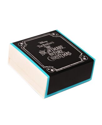 The Nightmare Before Christmas Womens Jack and Sally Heart Pendant Necklace