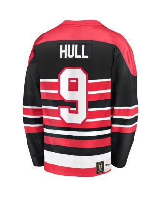 Men's Bobby Hull Red Chicago Blackhawks Premier Breakaway Retired Player Jersey