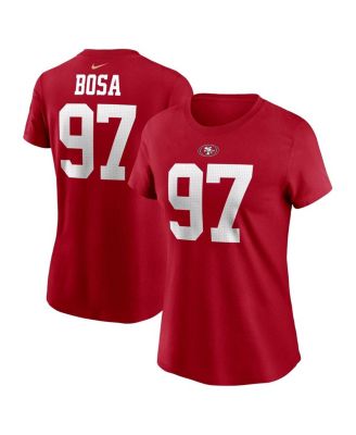 San Francisco 49ers outlets Nick Bosa 97# Red Jersey