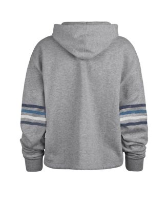 Women's Heather Gray Distressed Dallas Cowboys Upland Bennett Pullover Hoodie