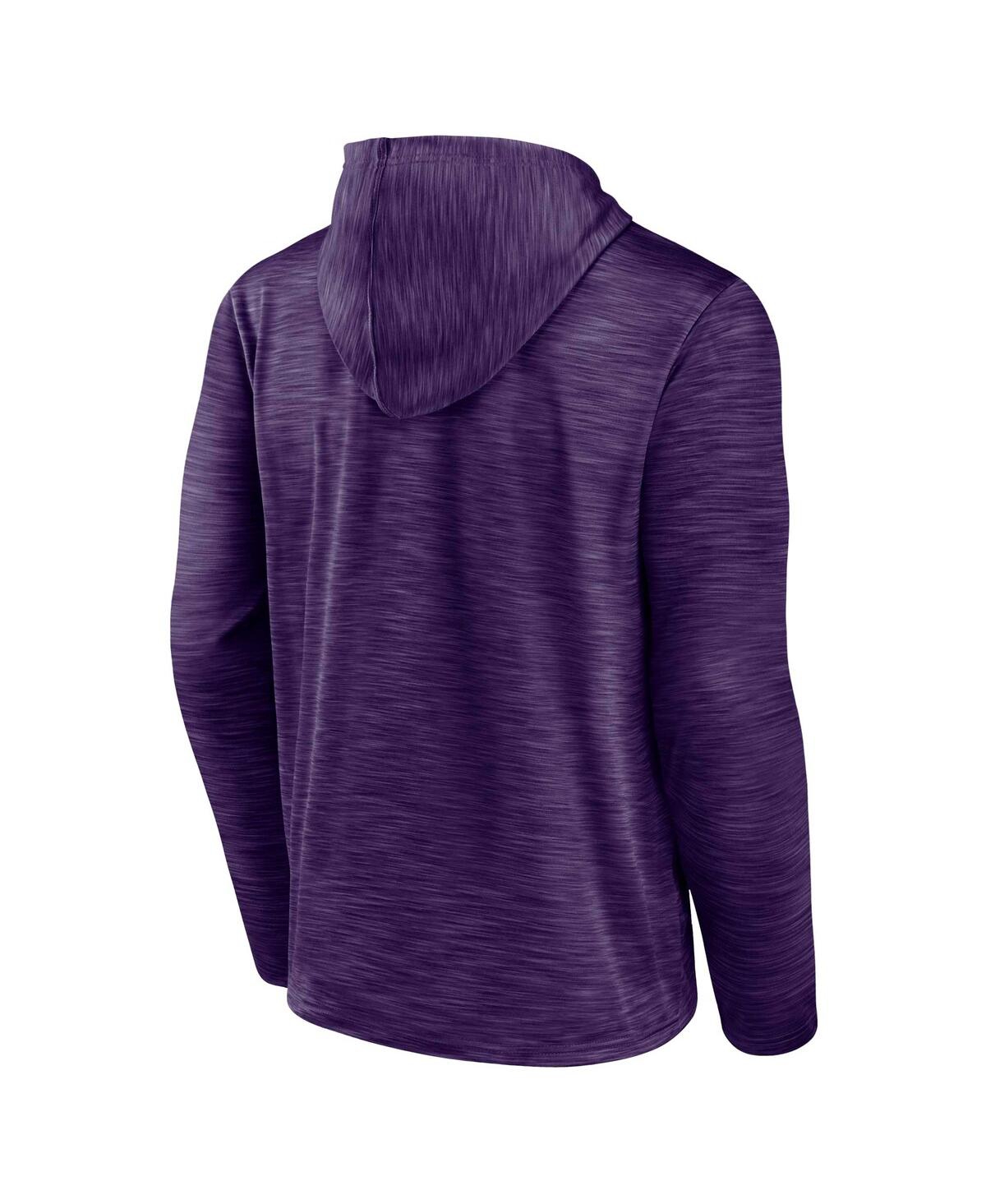 Men's FanaticsPhoenix Suns Fast Break Pullover Hoodie - Heather Purple