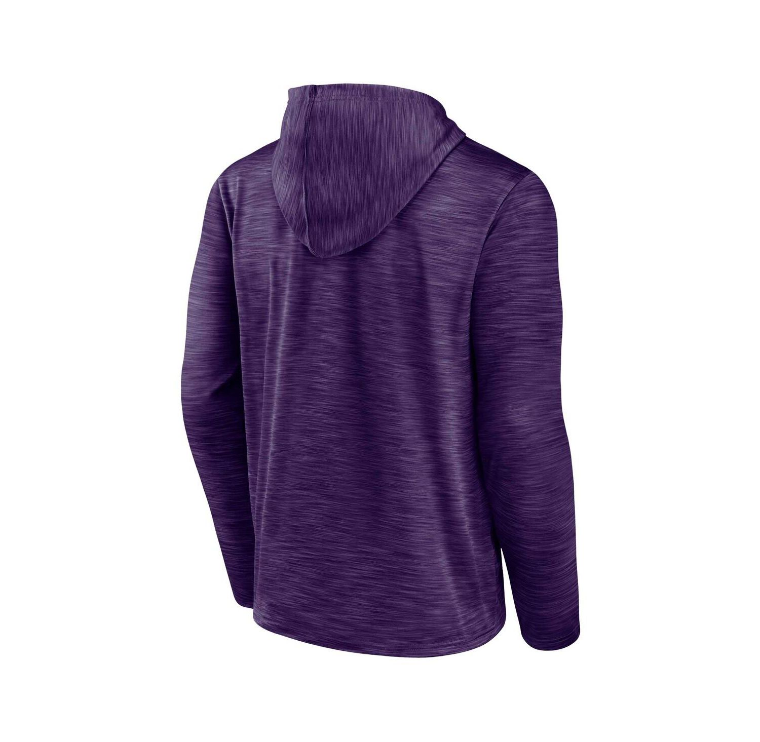 Men's Heather Purple Phoenix Suns Fast Break Pullover Hoodie