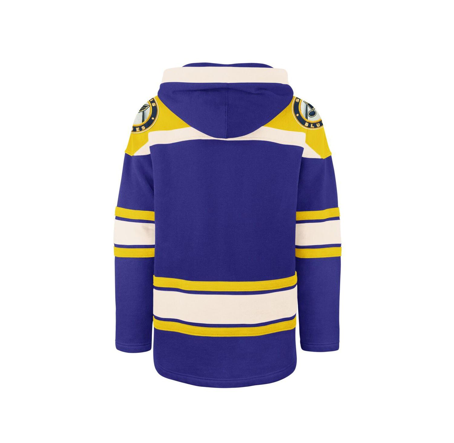Men's Blue St. Louis Blues Superior Lacer Pullover Hoodie