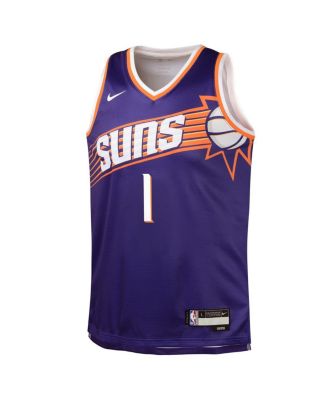 Big Boys Devin Booker Purple Phoenix Suns Swingman Jersey - Icon Edition