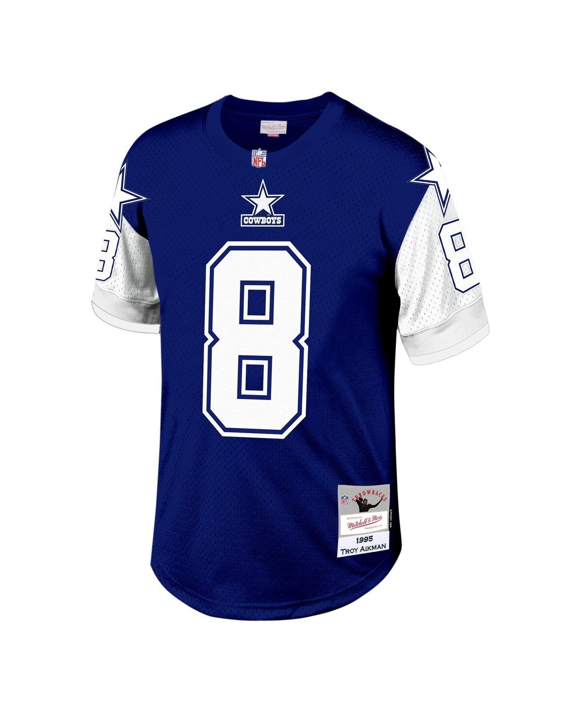 Men's Mitchell & Ness Troy AikmanDallas Cowboys Legacy Replica Jersey - Navy