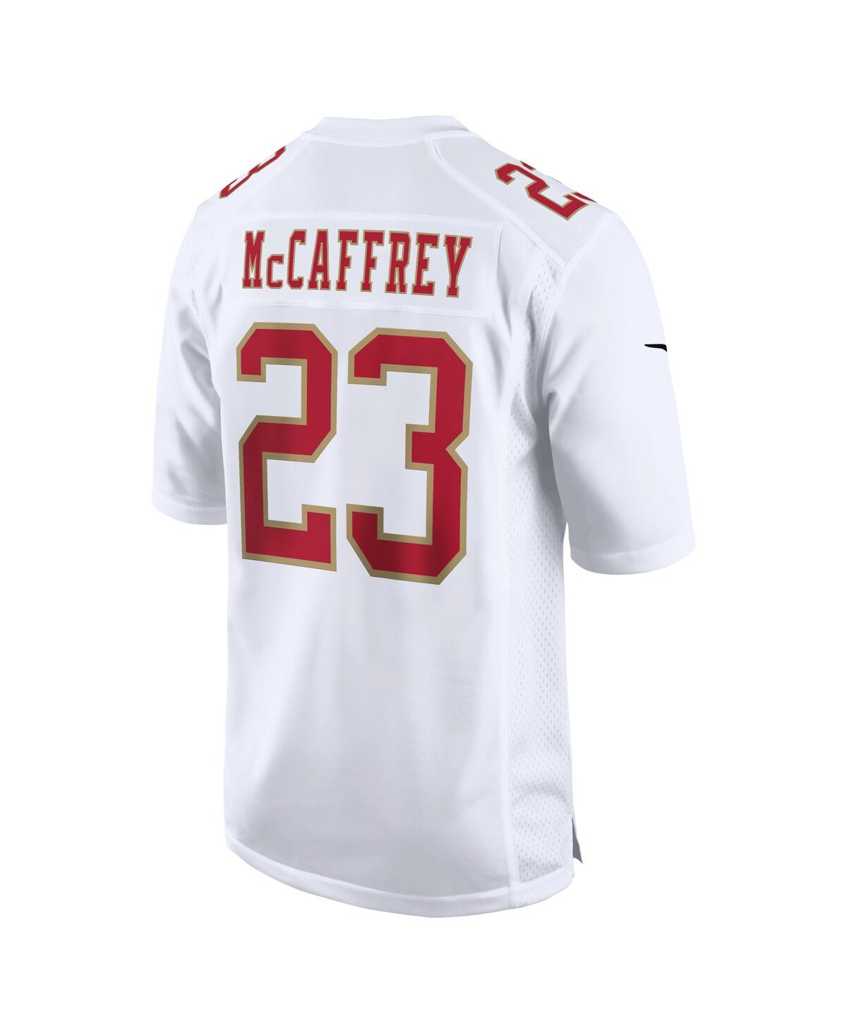 Men's Nike Christian McCaffrey TundraSan Francisco 49ers Fashion Game Jersey - White