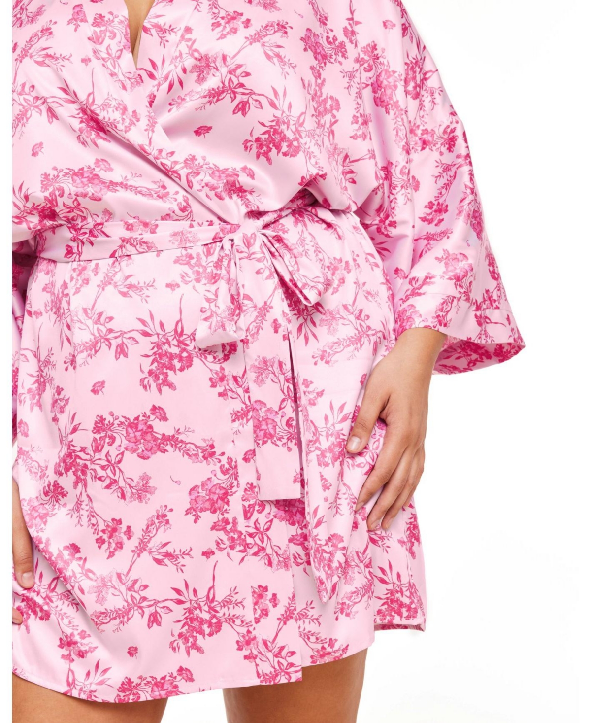 Adore Me Plus Size Izabella Robe Bata Kimono