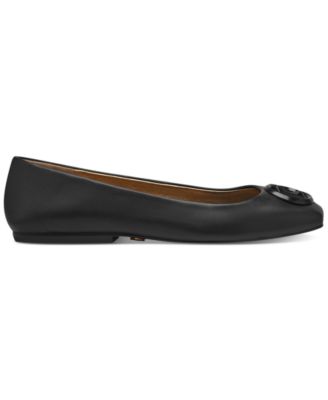 Women's Kylee Logo Leather Ballet Flats