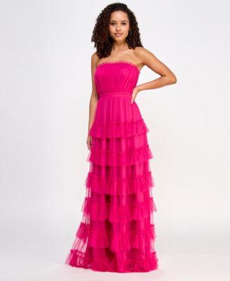 City online Studio Pink Prom Gown