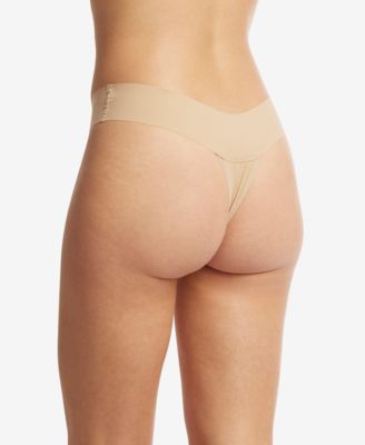 Women's Breathe Natural Thong 3 Pack Underwear, 6J1661B3PK