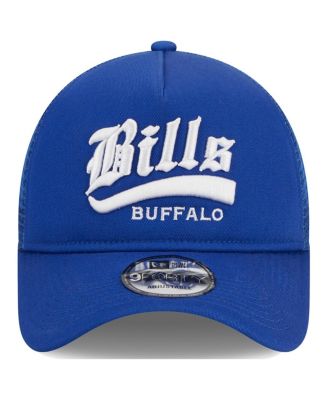 Men's Royal Buffalo Bills Caliber Trucker 9FORTY Adjustable Hat