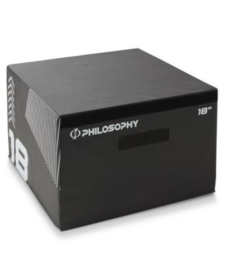 18" Soft Foam Plyometric Box - Jumping Plyo Box for Training and Conditioning