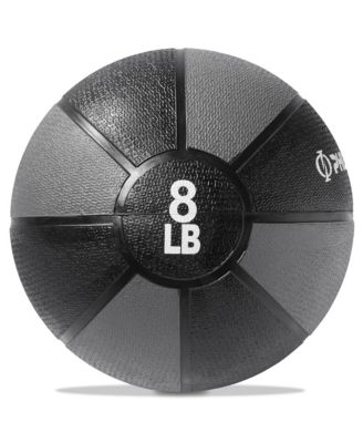 Medicine Ball, 8 LB - Weighted Fitness Non-Slip Ball