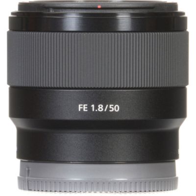 Sony - FE 50mm F1.8 Standard Lens (SEL50F18F/2), Black