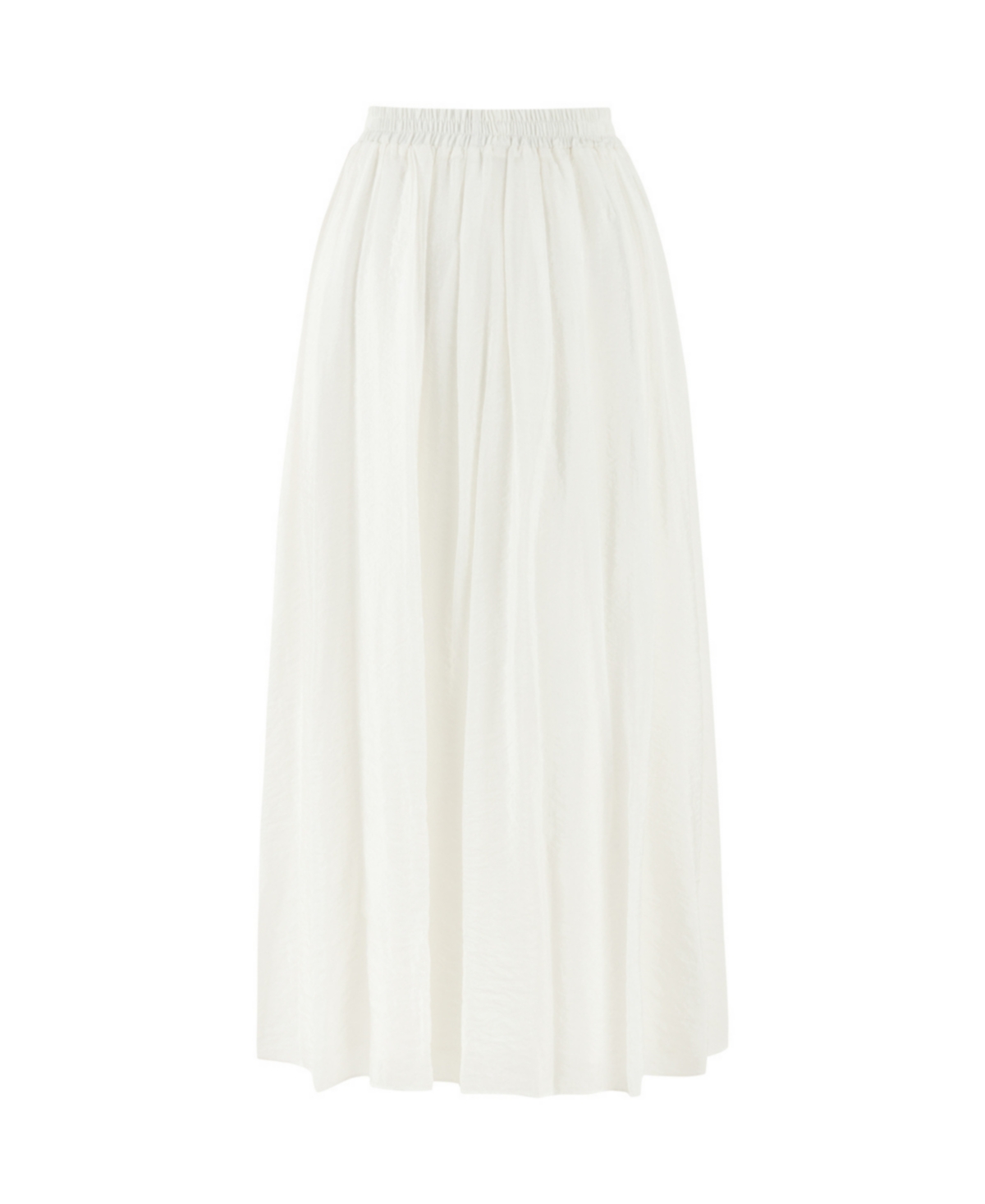 Women's Flowy Skirt - Ecru