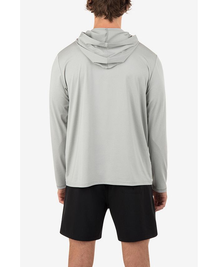 Hurley EVD Hybrid UPF LS T-Shirt, Abyss, S Men's