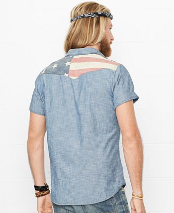 Denim & Supply Ralph Lauren - Flag-Yoke Western Shirt