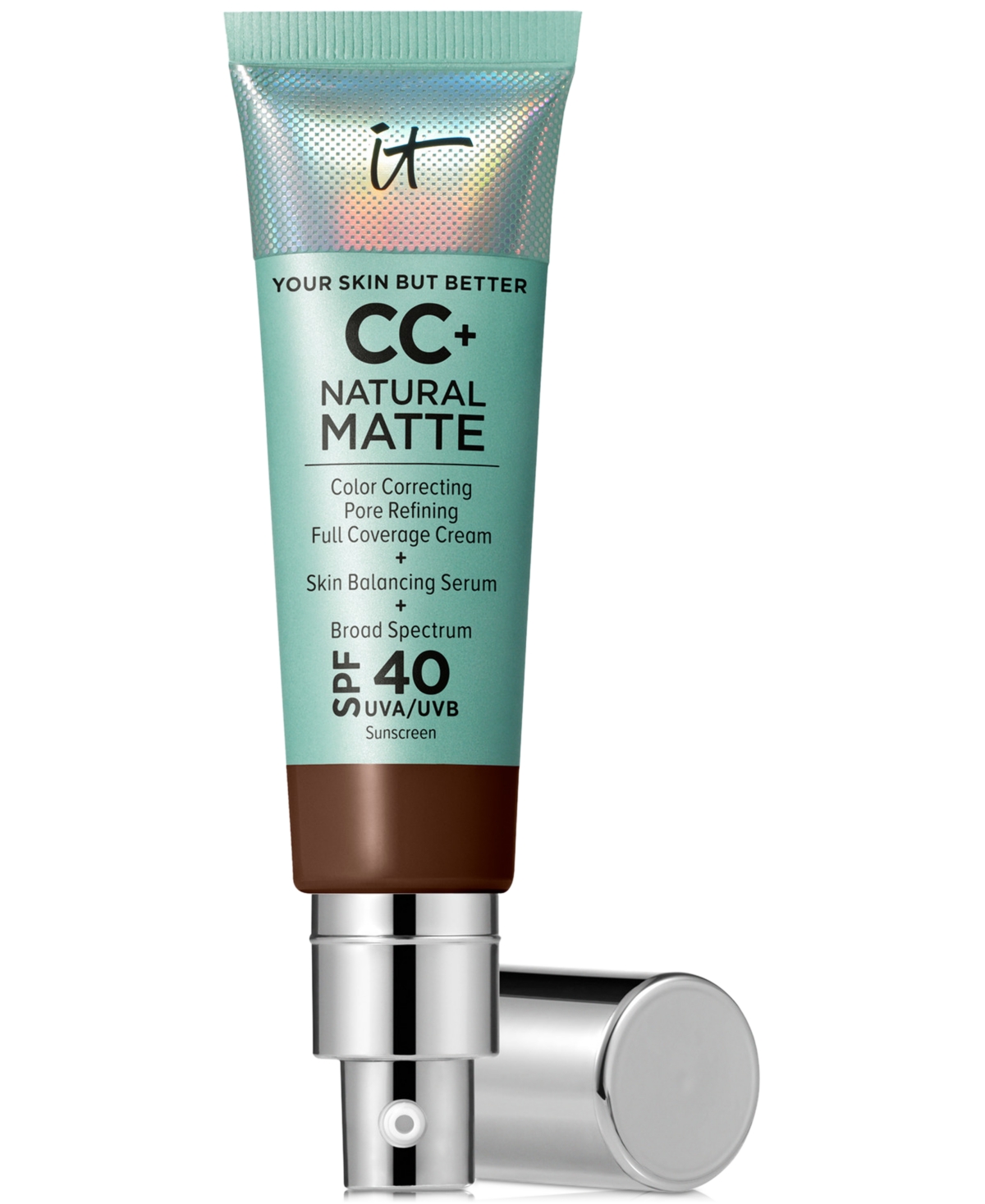 Shop It Cosmetics Cc+ Cream Matte Foundation Spf 40 In Deep Mocha