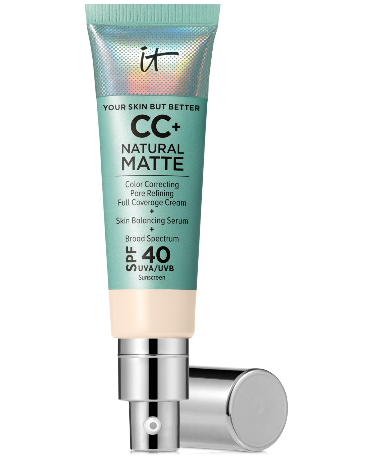 Shop It Cosmetics Cc+ Cream Matte Foundation Spf 40 In Fair Ivory