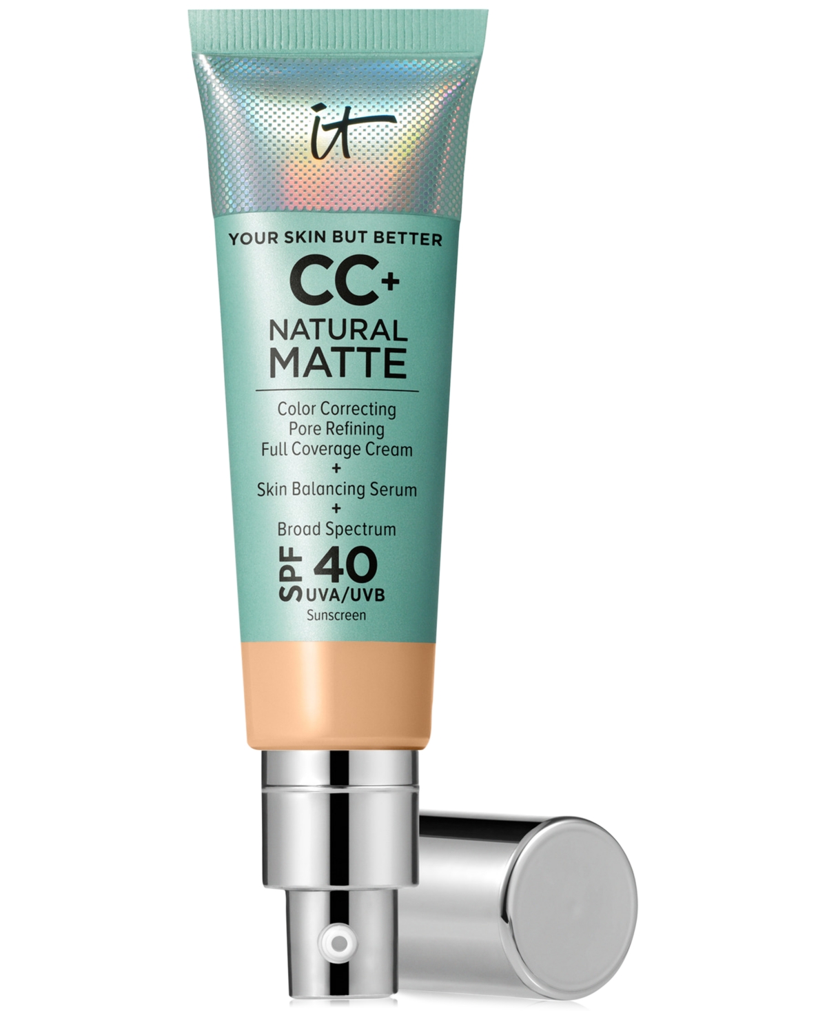 Shop It Cosmetics Cc+ Cream Matte Foundation Spf 40 In Light Medium Warm