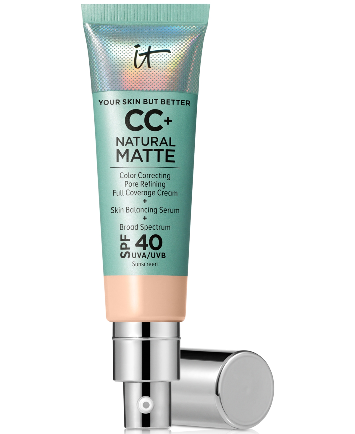 Shop It Cosmetics Cc+ Cream Matte Foundation Spf 40 In Light Neutral
