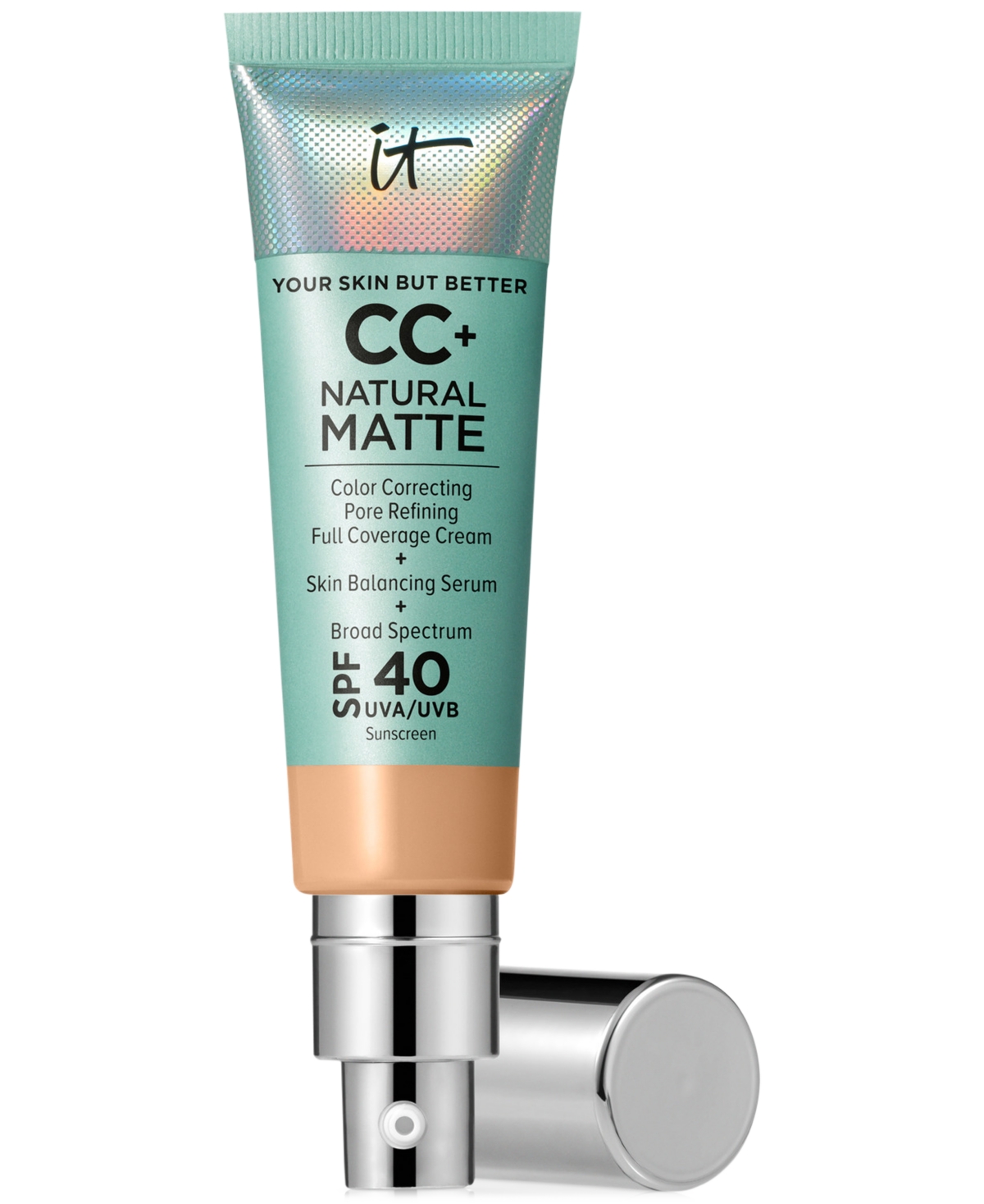Shop It Cosmetics Cc+ Cream Matte Foundation Spf 40 In Medium
