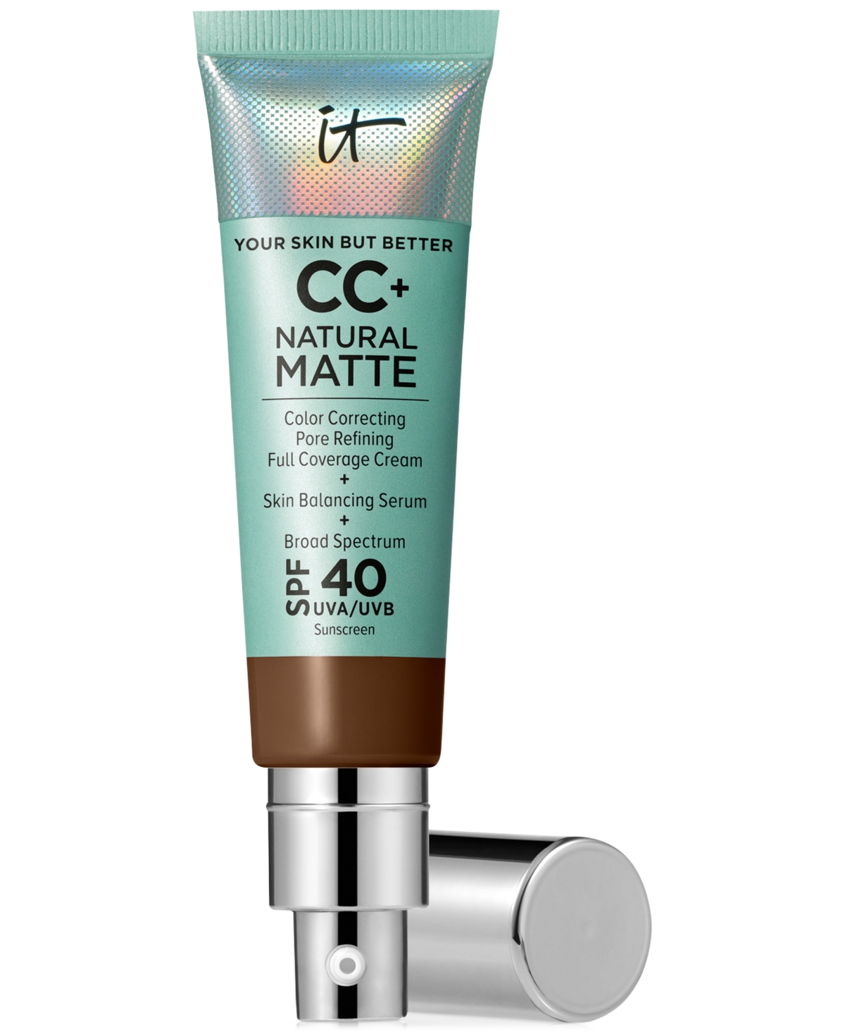 Shop It Cosmetics Cc+ Cream Matte Foundation Spf 40 In Neutral Deep
