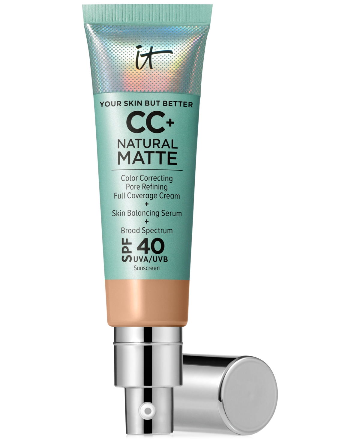Shop It Cosmetics Cc+ Cream Matte Foundation Spf 40 In Neutral Medium