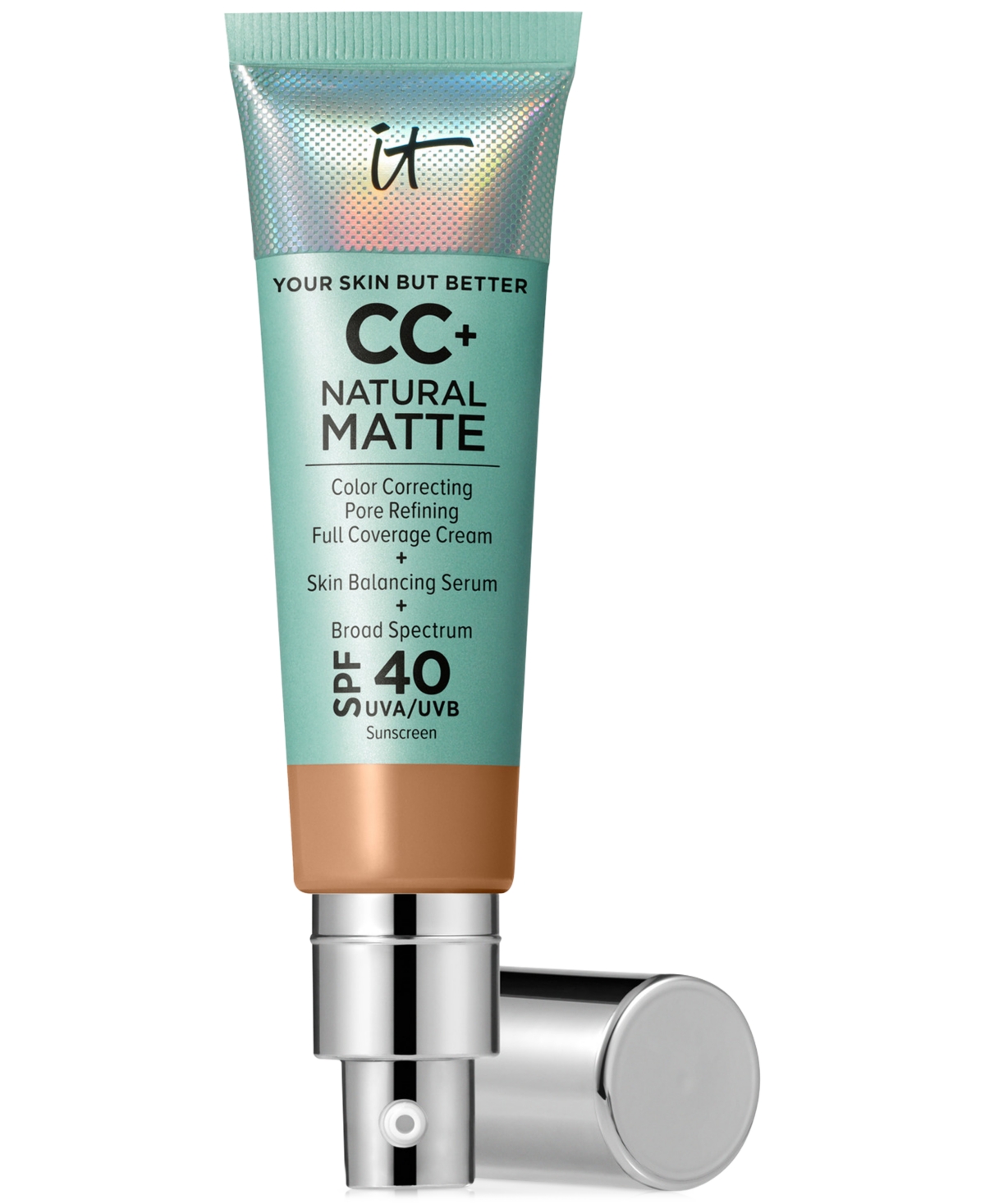 Shop It Cosmetics Cc+ Cream Matte Foundation Spf 40 In Tan
