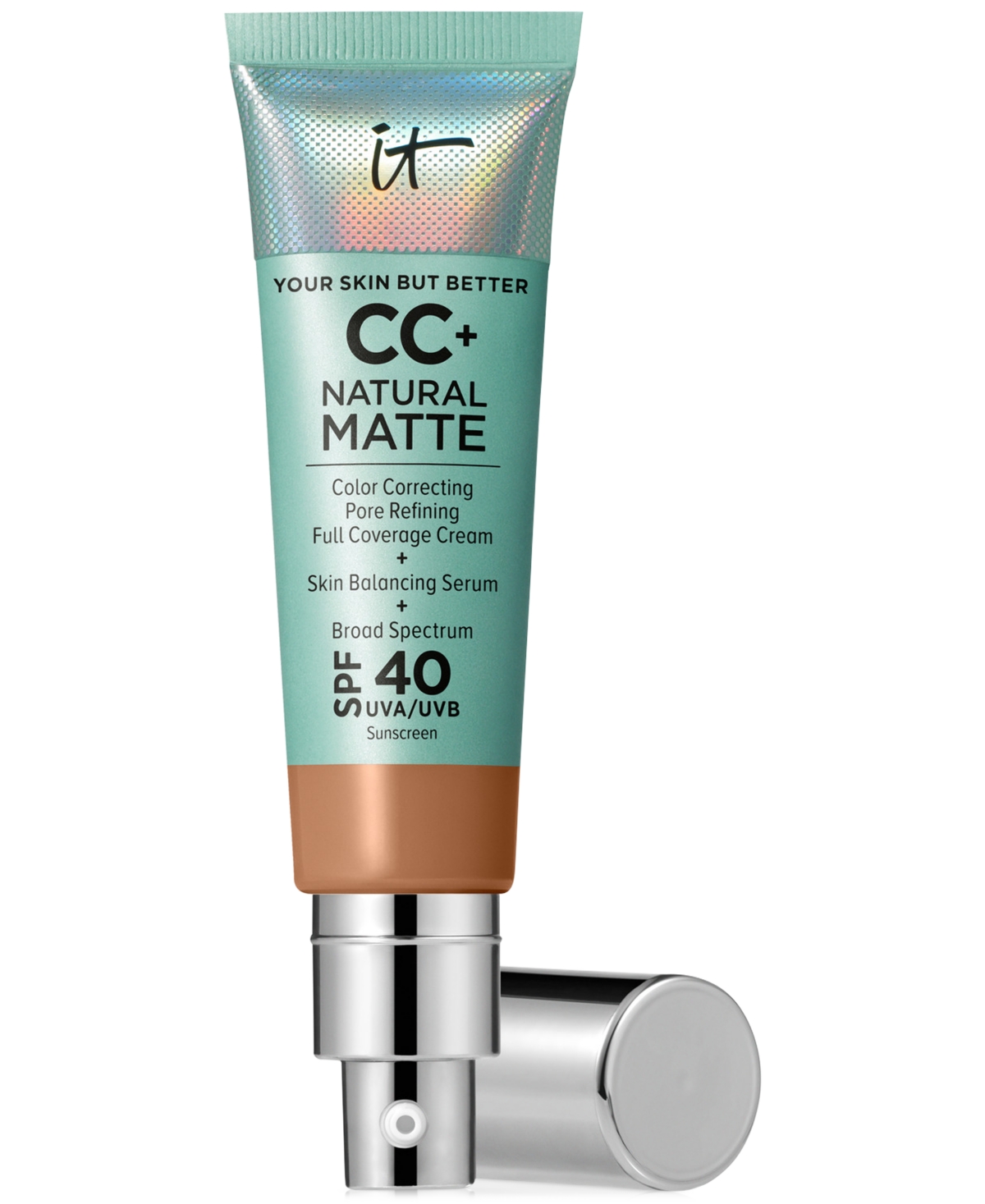 Shop It Cosmetics Cc+ Cream Matte Foundation Spf 40 In Tan Rich