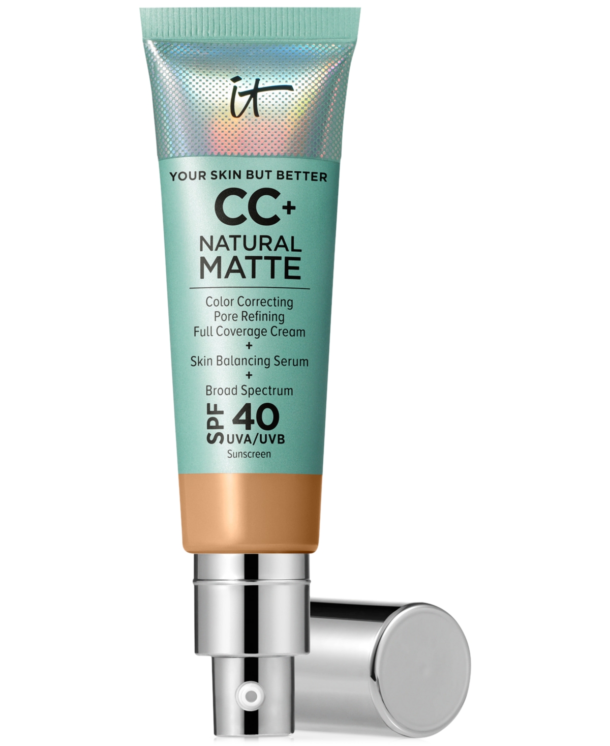 Shop It Cosmetics Cc+ Cream Matte Foundation Spf 40 In Tan Warm
