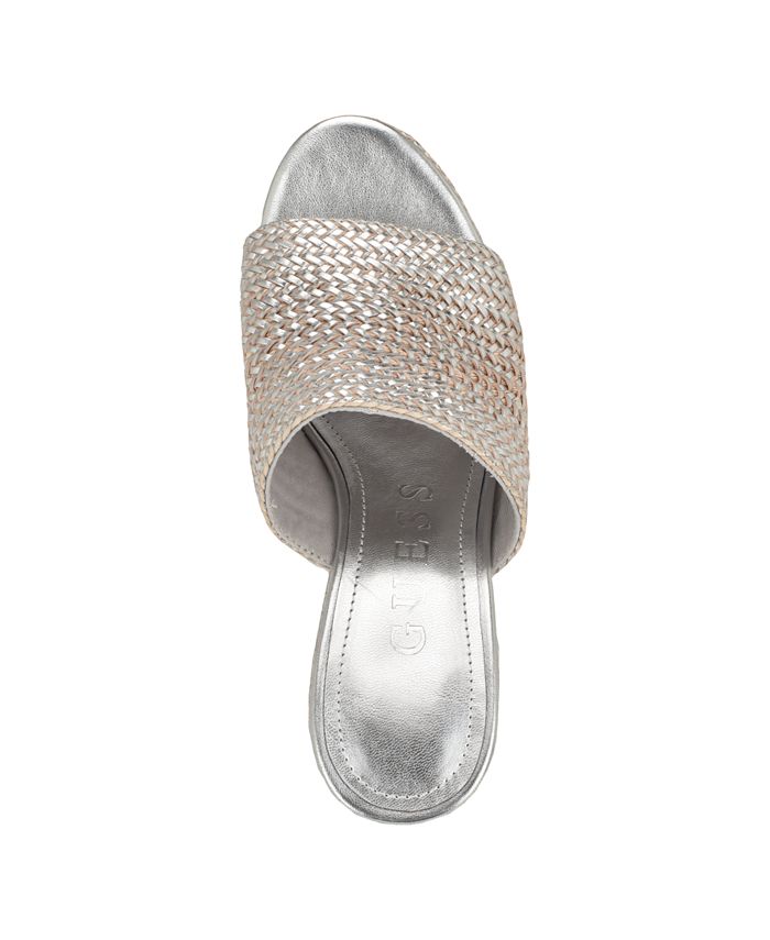 GUESS Women's Yenisa Platform Wedge Sandals - Macy's