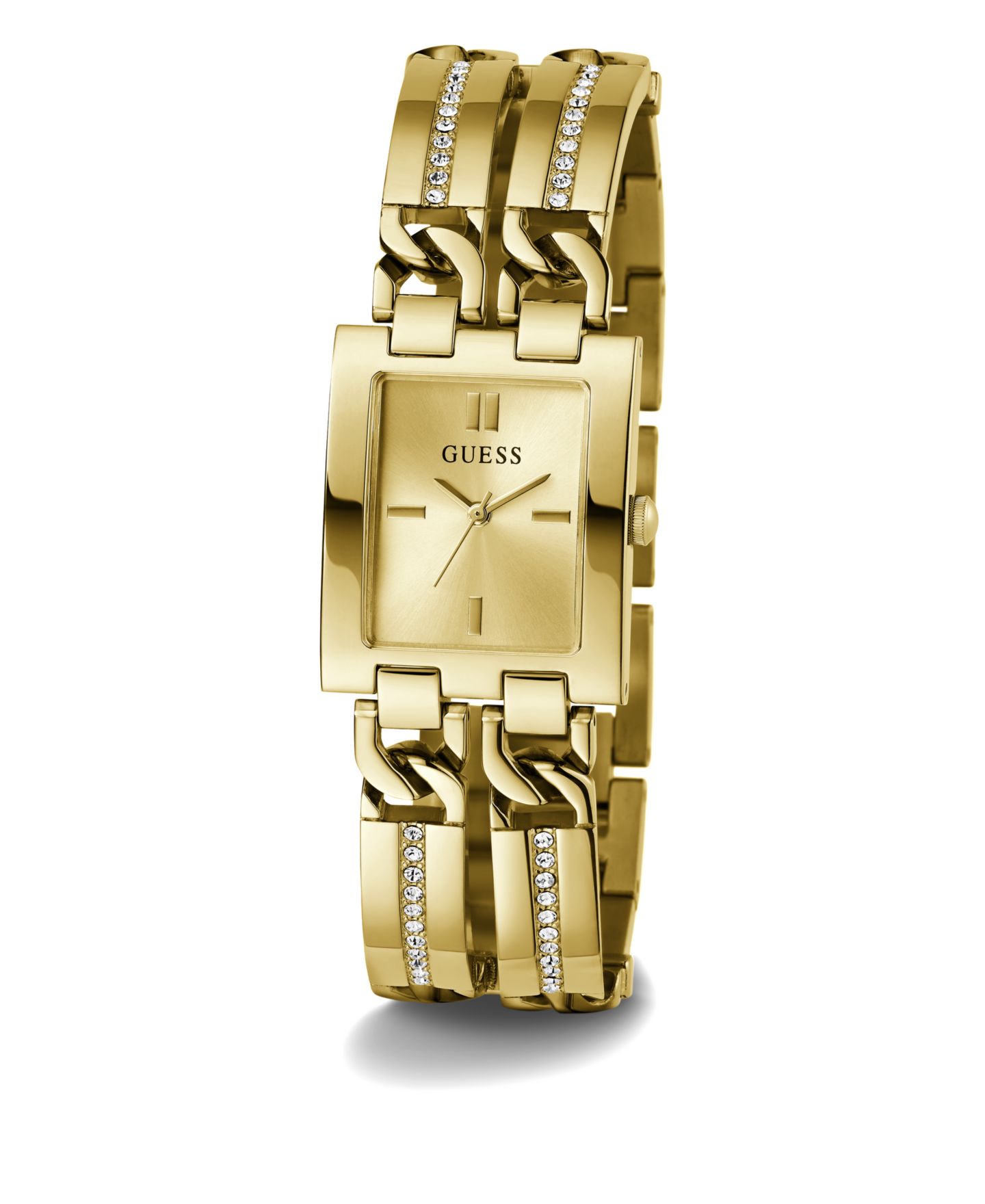 Женские часы GUESS Analog Gold-Tone 100% Steel Watch 39mm — фото 5