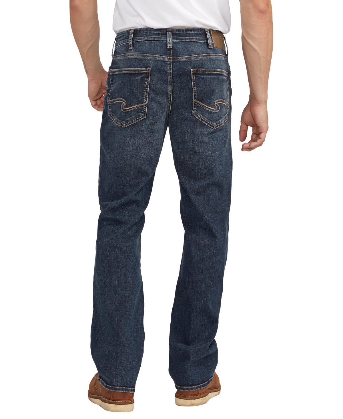 Men's Zac Relaxed Fit Straight Leg Jeans - Indigo