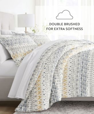 Mayan Stamp 2-Piece Comforter Set, Twin/Twin XL