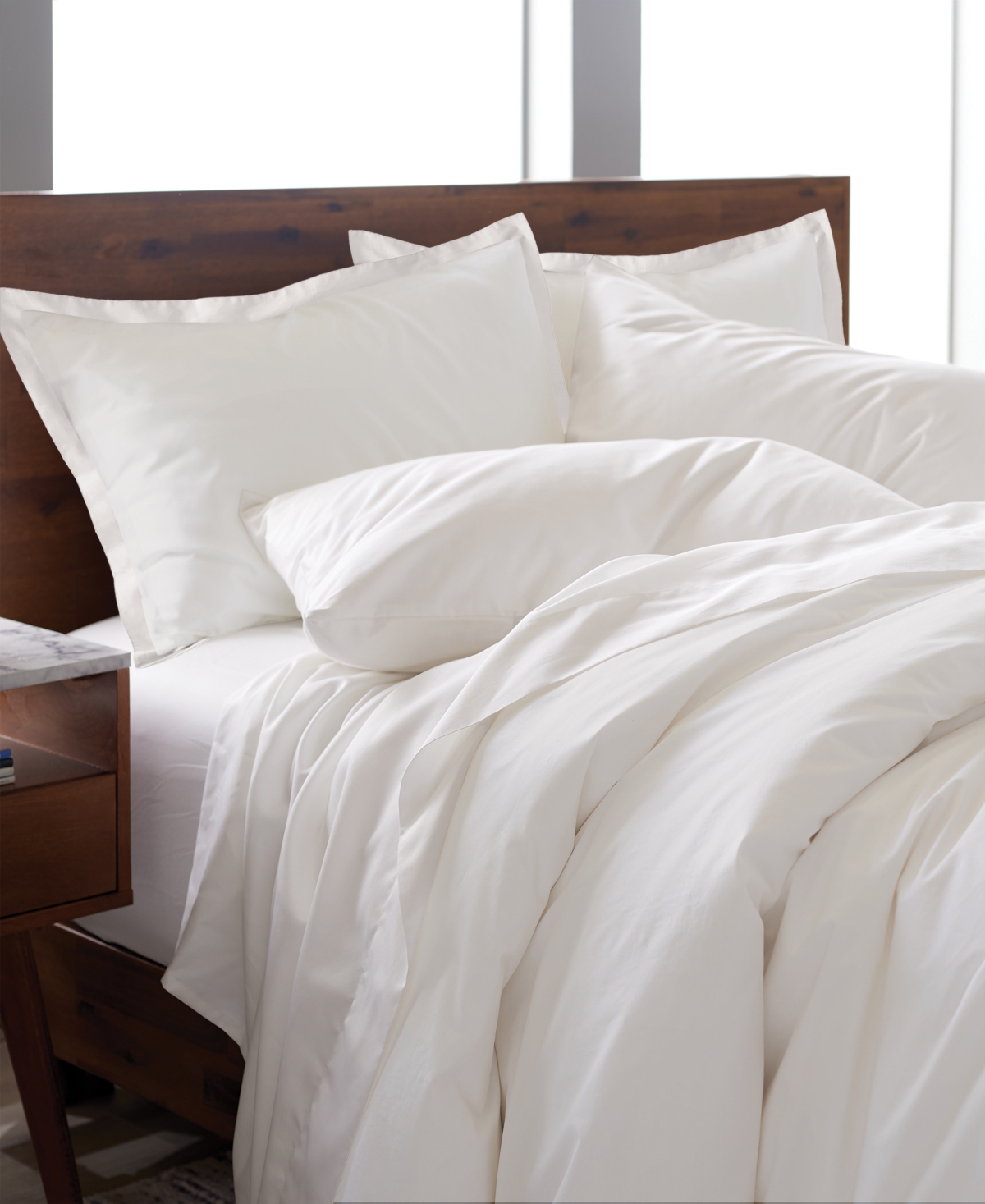 Ella Jayne 100% Luxe Cotton Sateen 500 Thread Count 3-Piece Duvet Cover Set,