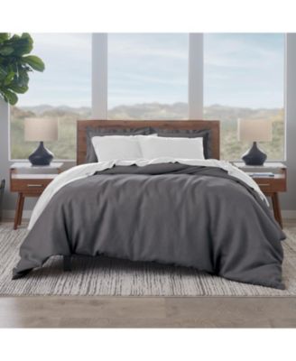 Ella Jayne Cotton 500 Thread Count Duvet Cover Sets In Charcoal