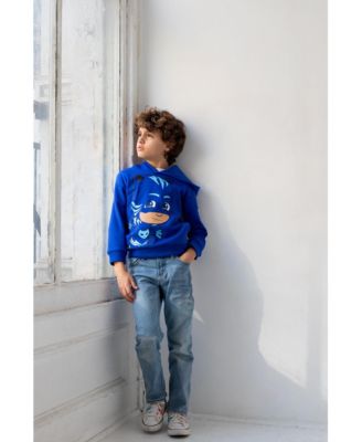 Toddler Boys Catboy Owlette Gekko Fleece Hoodie