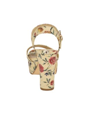 Women's Haldemiy Two Band Ankle Strap Platform Dress Sandals