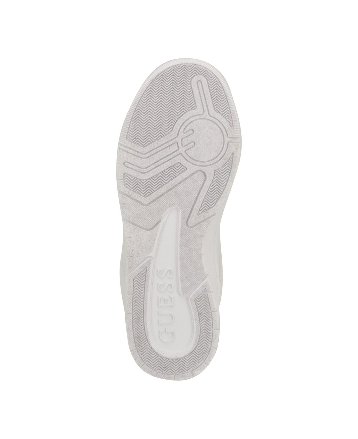 Guess Women's Rubinn Lace-Up Logo Detail Sneakers - White Logo - Manmade