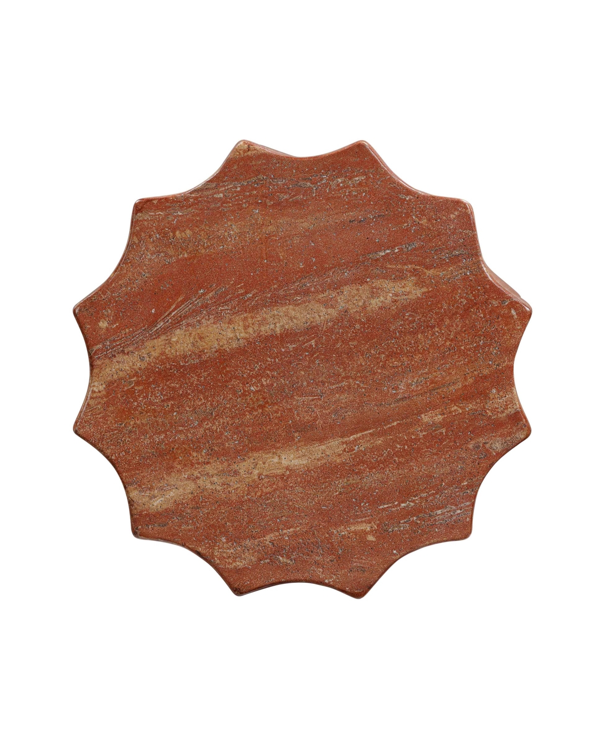 Tov Furniture 1 Pc. Faux Sandstone Indoor, Outdoor Concrete Stool