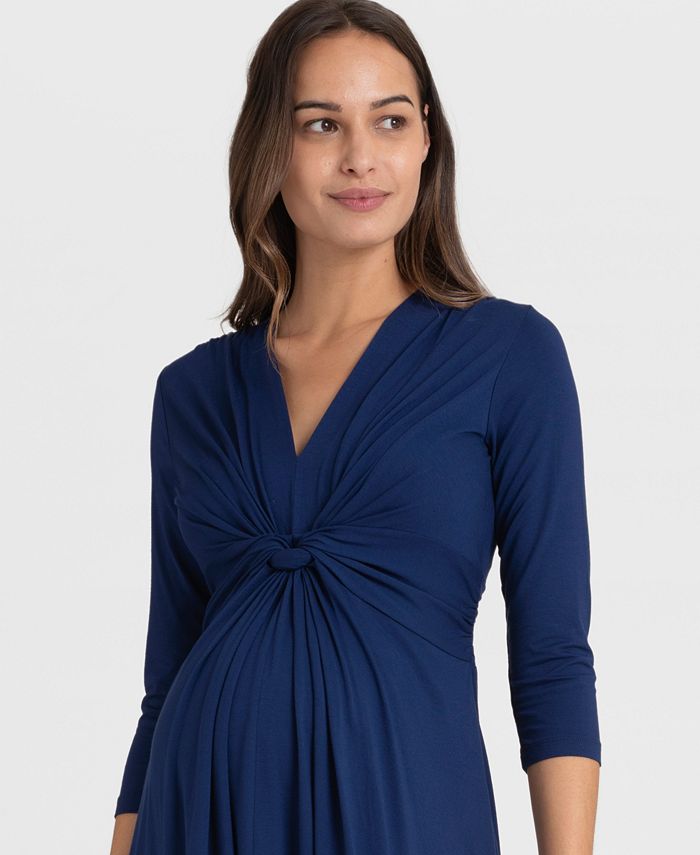 Seraphine Women's Knot Front Maternity Dress - Macy's