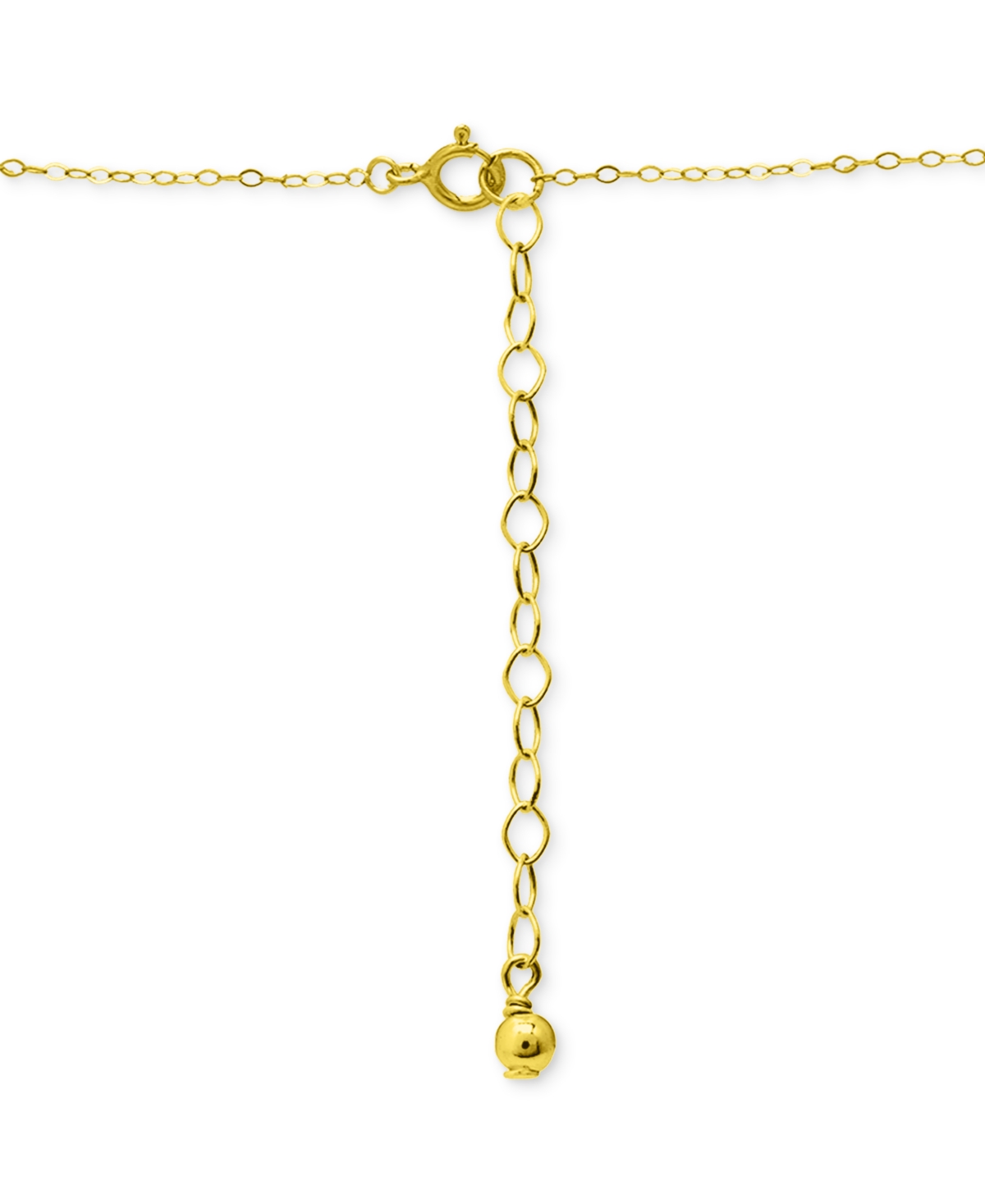 Giani Bernini Cubic Zirconia Open Heart Pendant Necklace In Gold Over Silver, 16" + 2" Extender, Created For Macy' In Multi