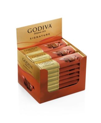 Godiva Set of 24, Milk Chocolate Almond Bars - Macy's