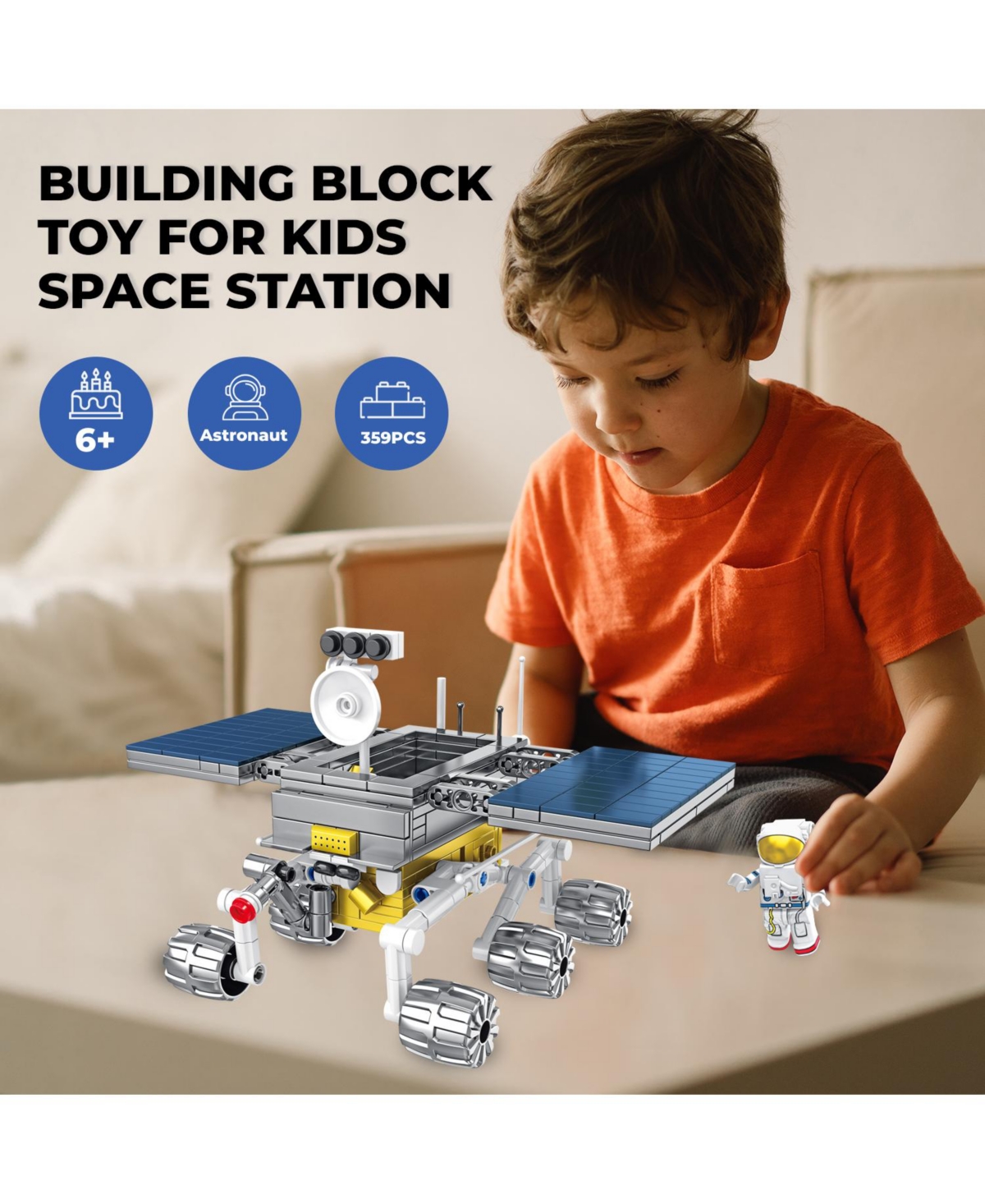 Contixo Aerospace Series Mars Rover Building Block Set - 359 Pcs